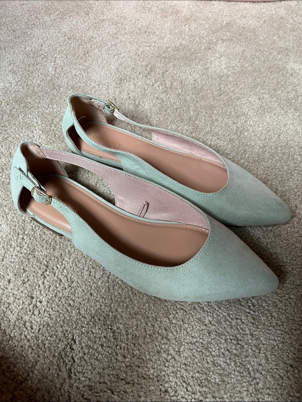 Suede Flats